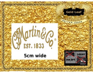 Martin & Co. Guitar Decal 118g